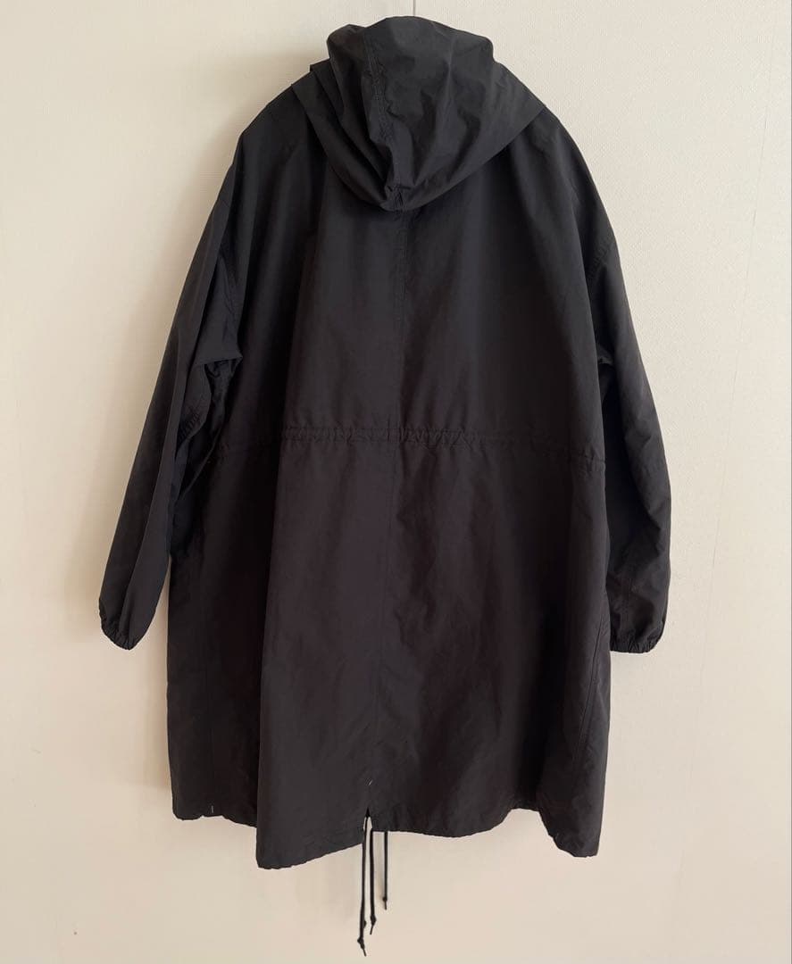 Porter Classic ウェザーミリタリーコート BLACK 2