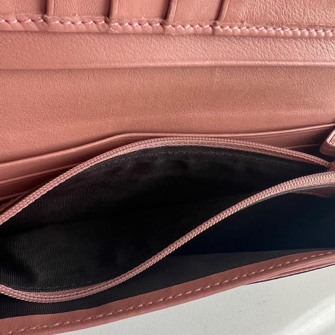 11 極上美品 GUCCI グッチ マイクロシマ 2つ折り 長財布