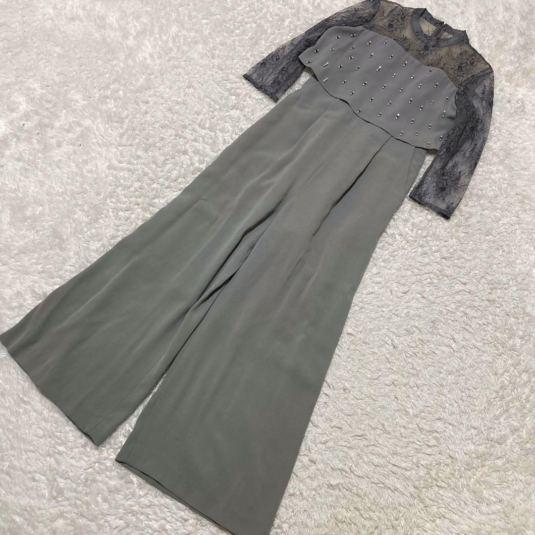 完売品♡ グレースコンチネンタル 刺繍ワイドサロペット オールインワン 36