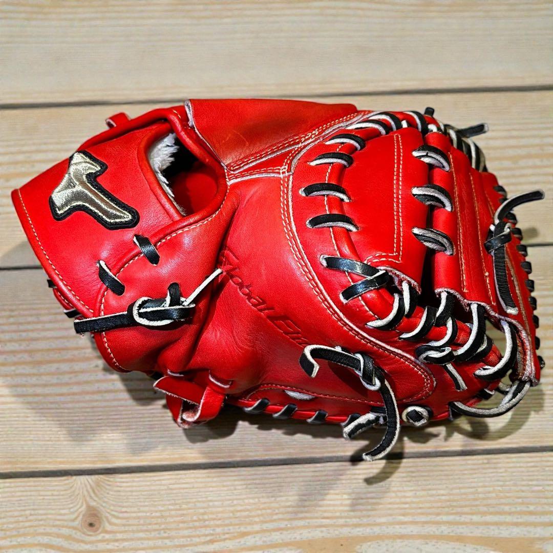 美品✨即戦力❣️ミズノ Global Elite 號 キャッチャーミット M-R型