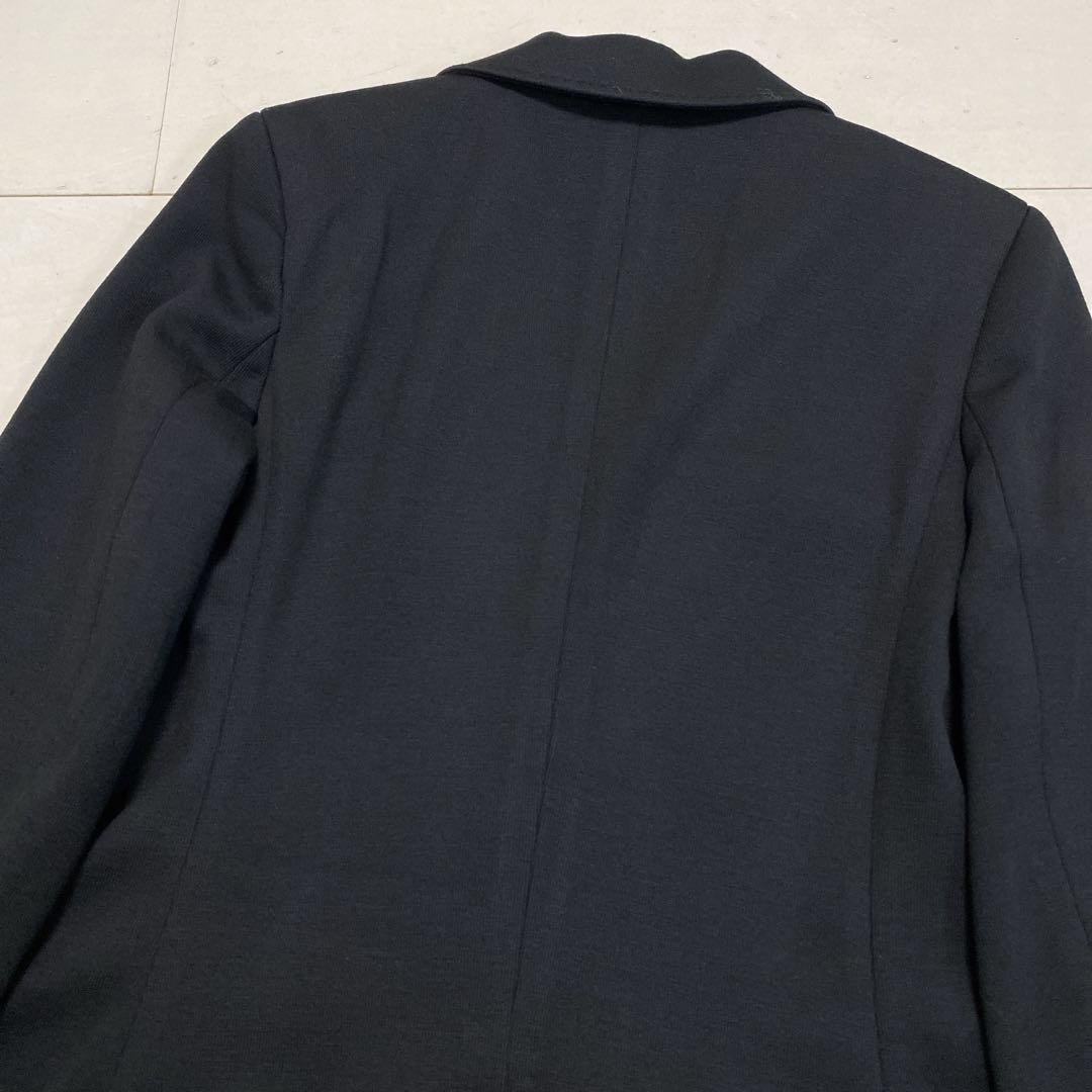 美品　ポロラルフローレン　レディース　ロゴクレストニットブレザー　ＸＳ　黒銀