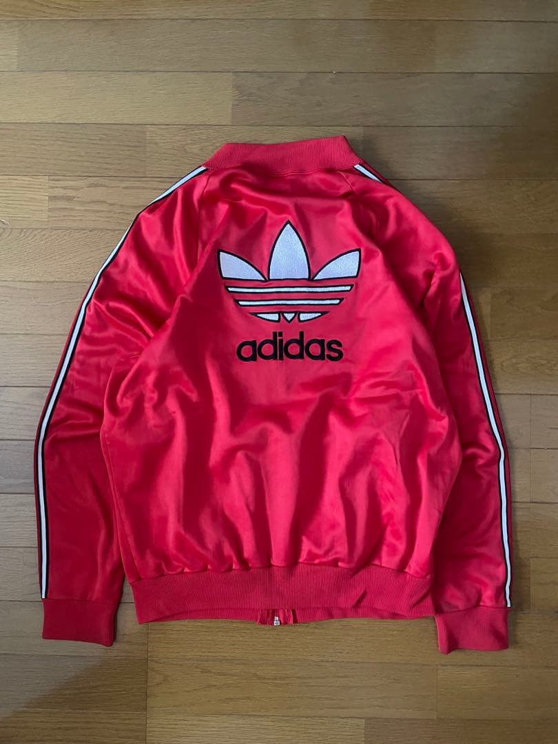 80s 銀タグ adidas trackjacket atp