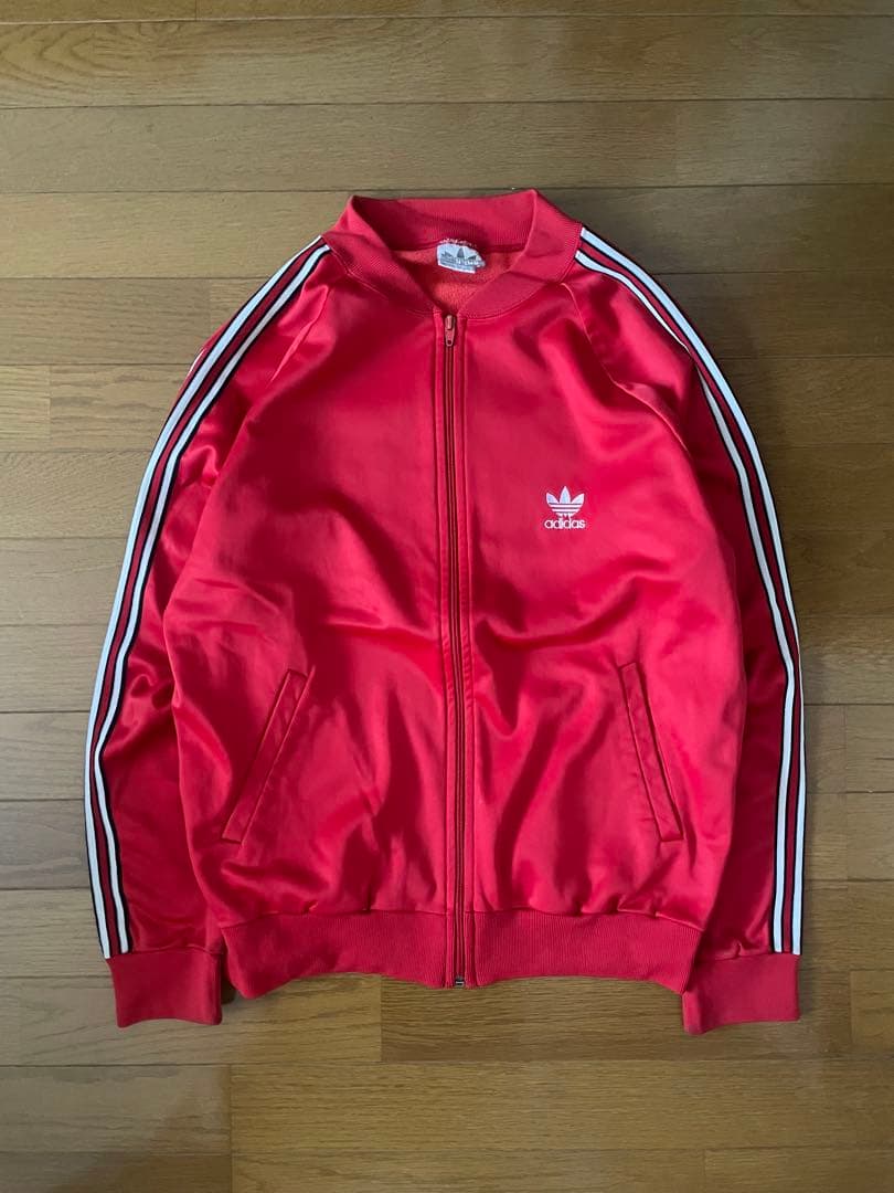 80s 銀タグ adidas trackjacket atp