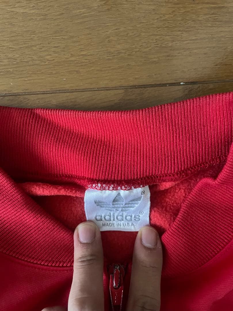 80s 銀タグ adidas trackjacket atp