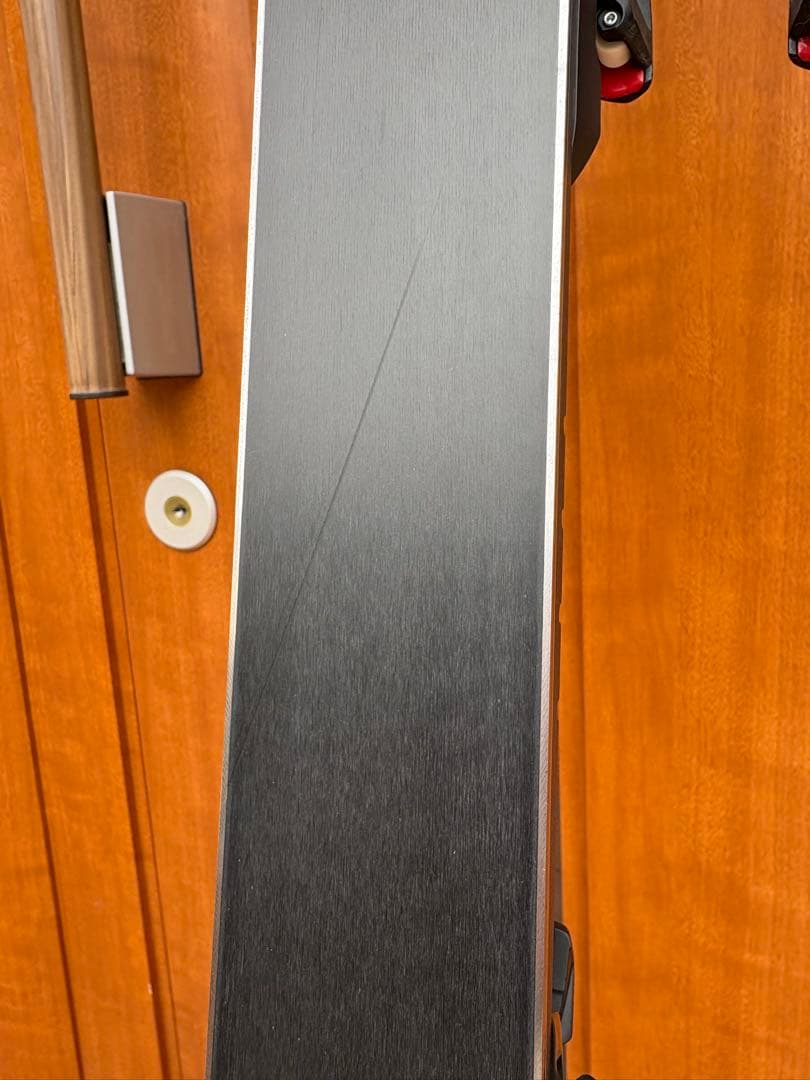 オガサカTC SU 赤 スキー バインディング付き