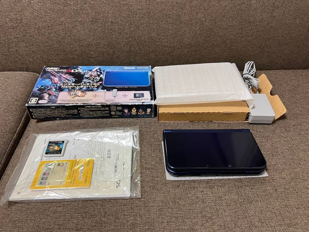 New ニンテンドー3DS LL モンスターハンター4G Newハンターパック