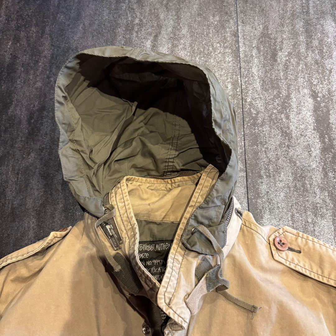 ジャケット・アウター 00s old Stussy M-65 field jacket beige L