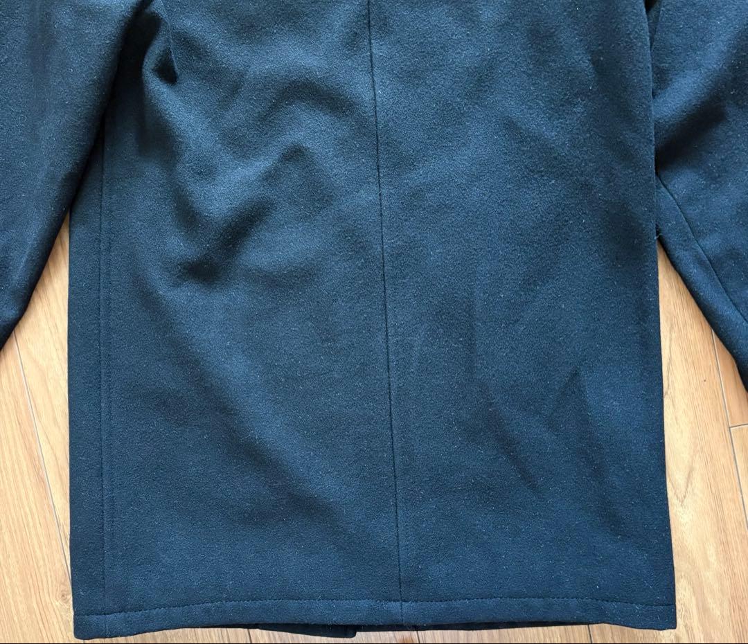 希少　クレージュ21 スタジャン ウール100% フードジャケット　ロングコート