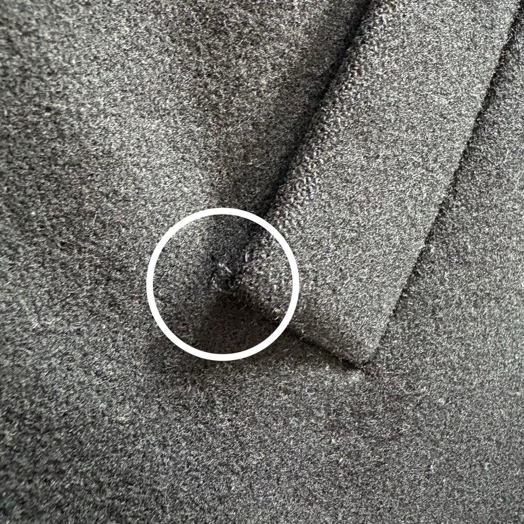 希少　クレージュ21 スタジャン ウール100% フードジャケット　ロングコート