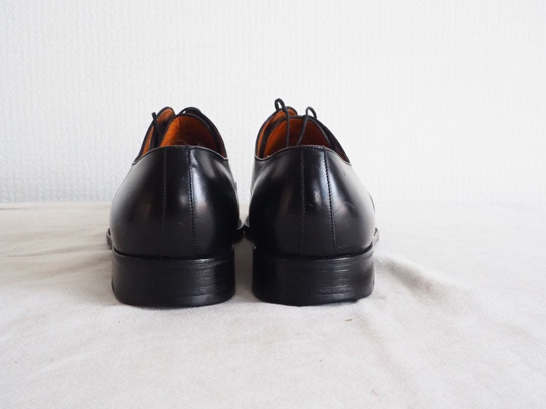 靴 J.M Weston 553 Black Derby Shoes