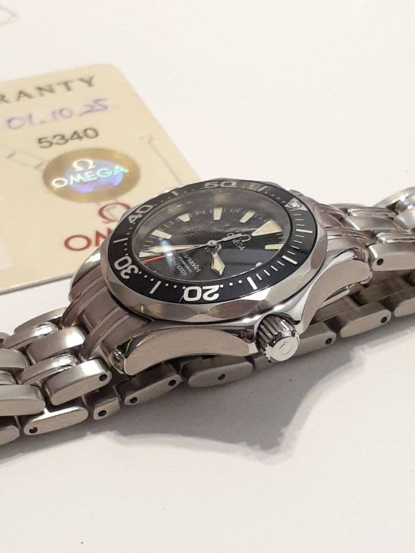美品　オメガ　シーマスター　デイト　300m 2282.50　腕時計
