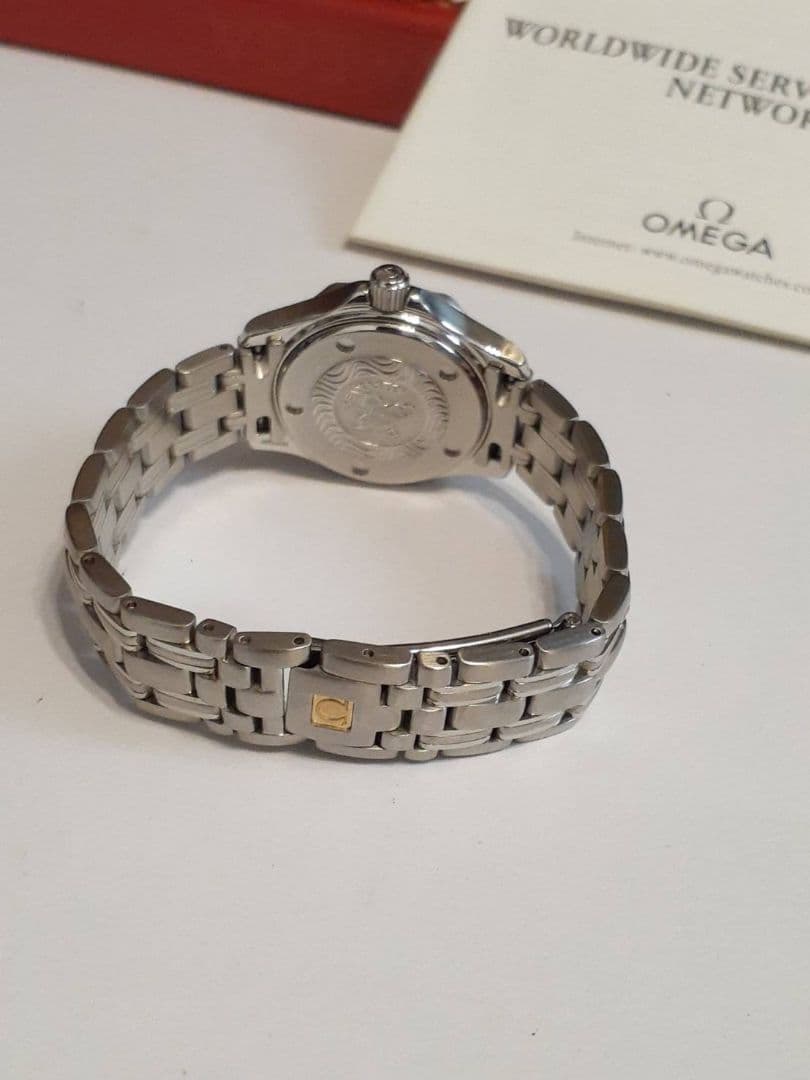 美品　オメガ　シーマスター　デイト　300m 2282.50　腕時計