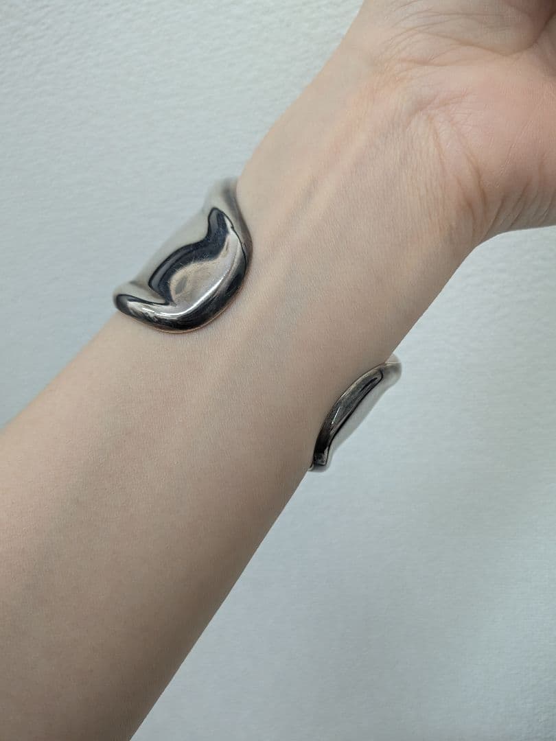 ティファニー エルサ・ペレッティ ボーン カフ バングル SV925