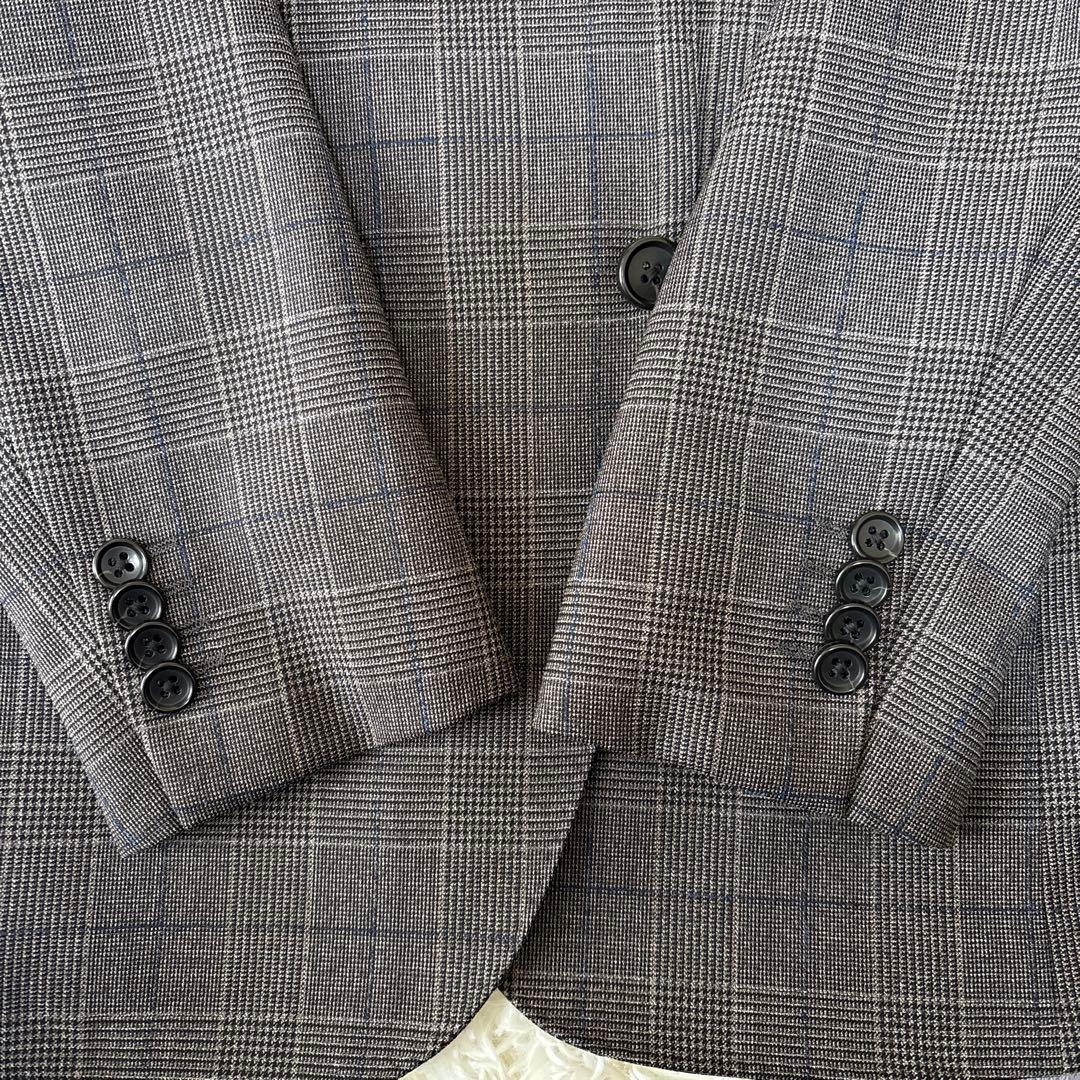 ONLY スーツ スリーピース イタリア生地 DRAGO チェック