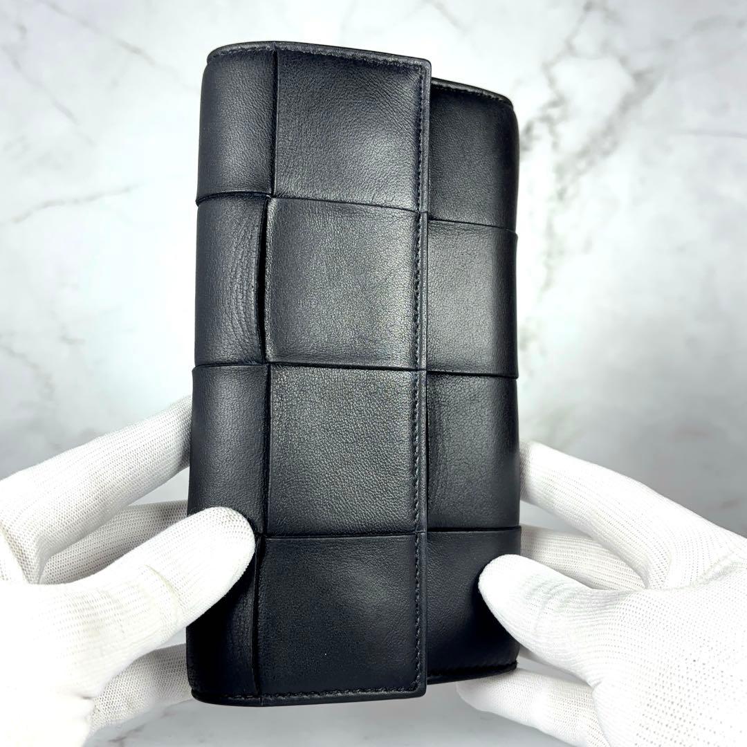 BOTTEGA VENETA 長財布 カセット ラージ フラップウォレット