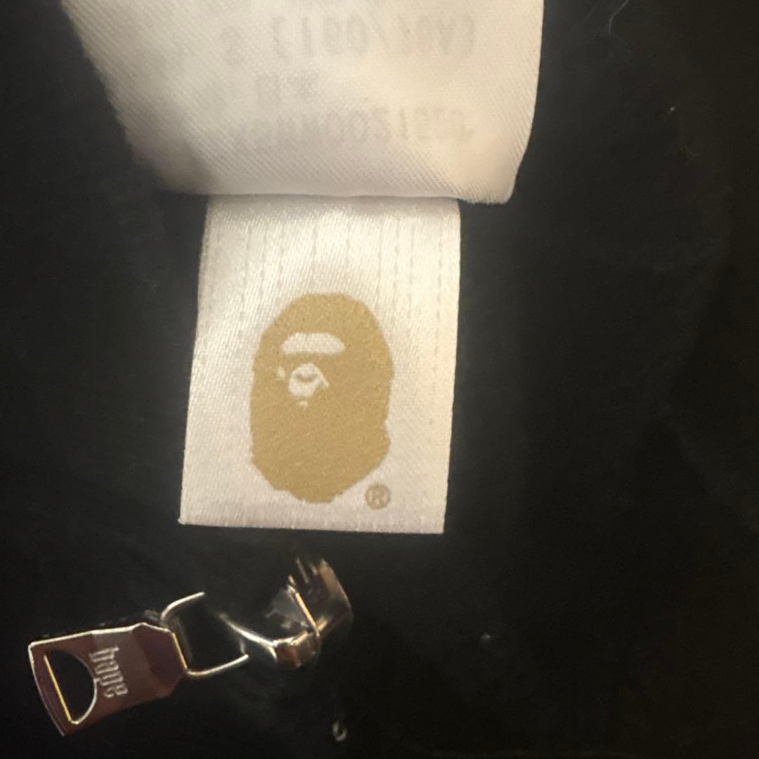 A Bathing Ape シャークフルジップパーカー ダブルフード