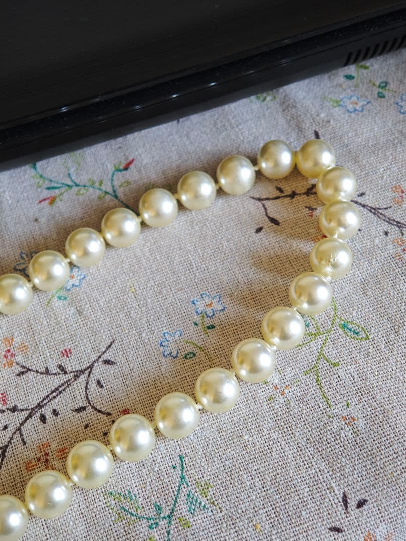 Vivienne Westwood パールネックレス ハートチャーム付き