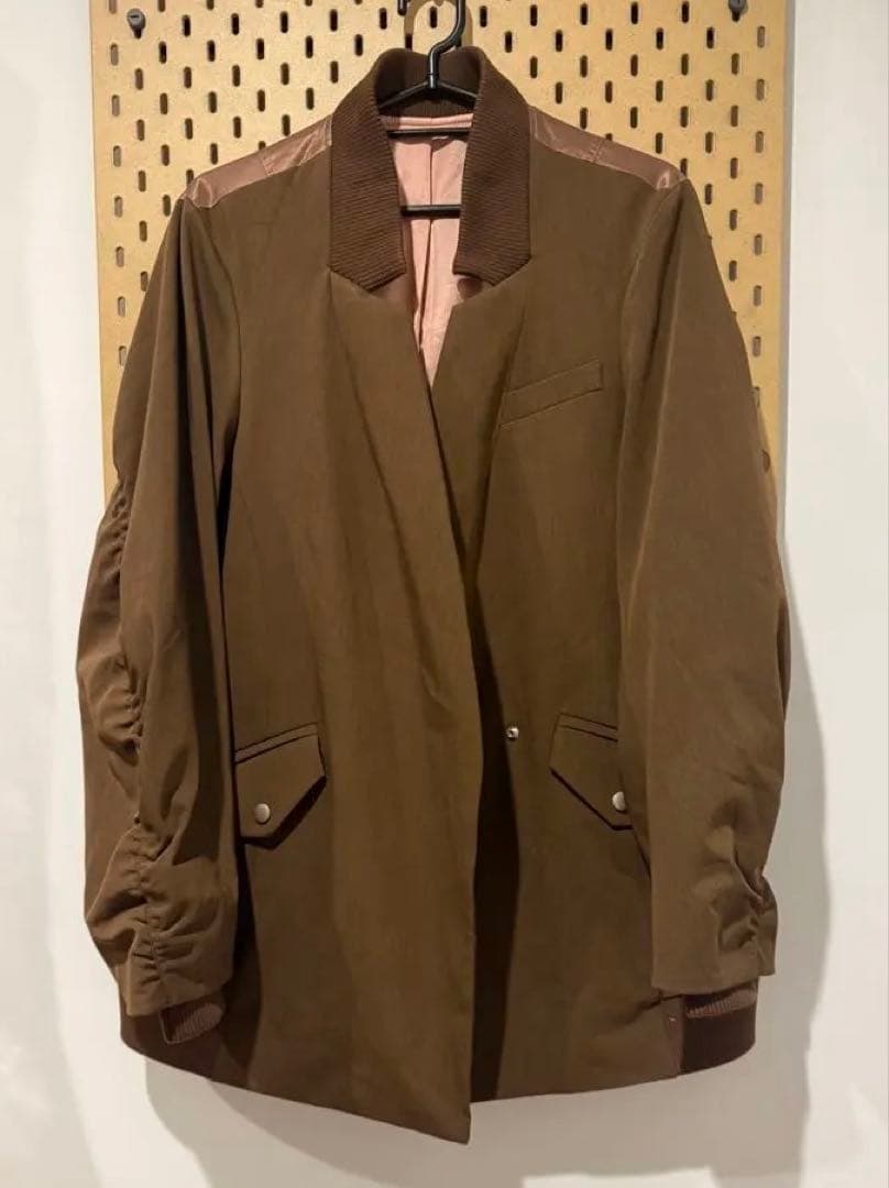 ジャケット・アウター Ameri MILITARY DOCKING COLLARLESS JACKET