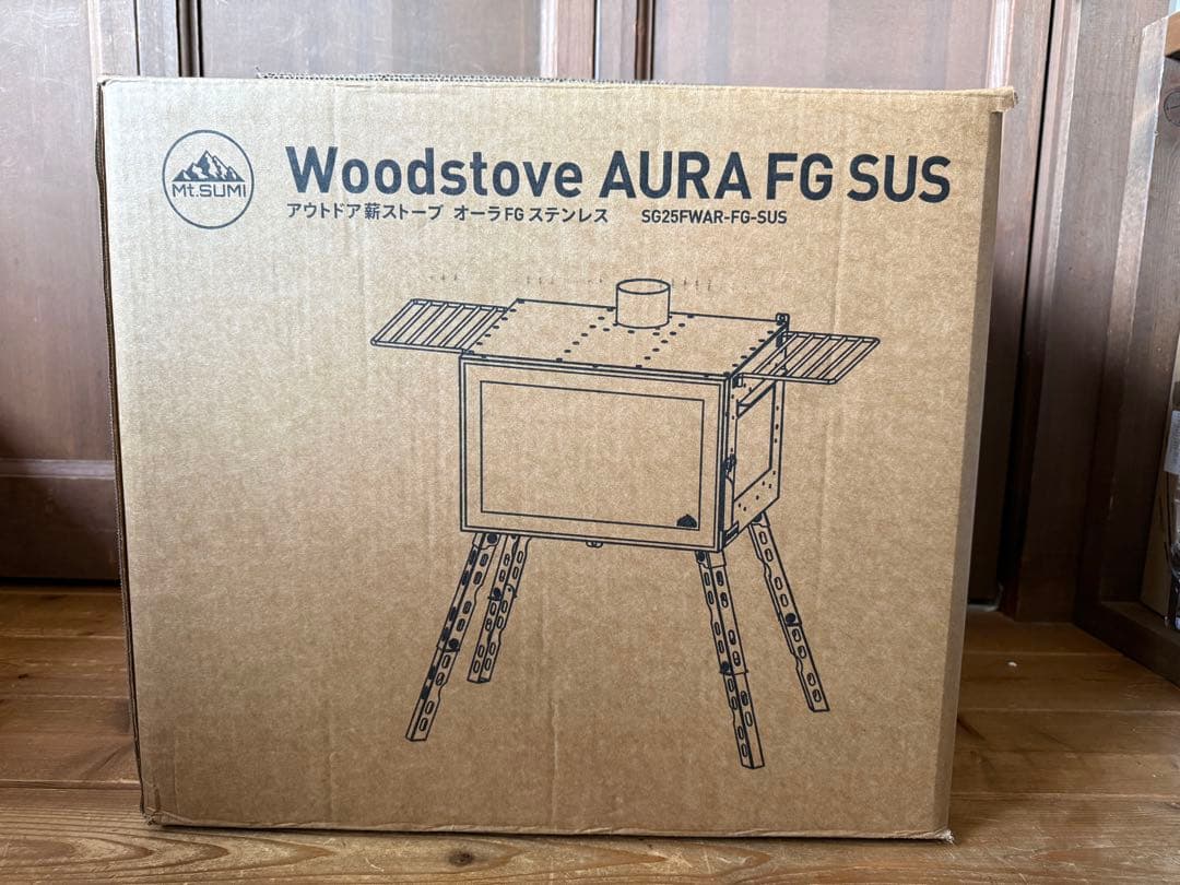 未使用 Mt.SUMI 薪ストーブ オーラ FG ステンレス ver.3
