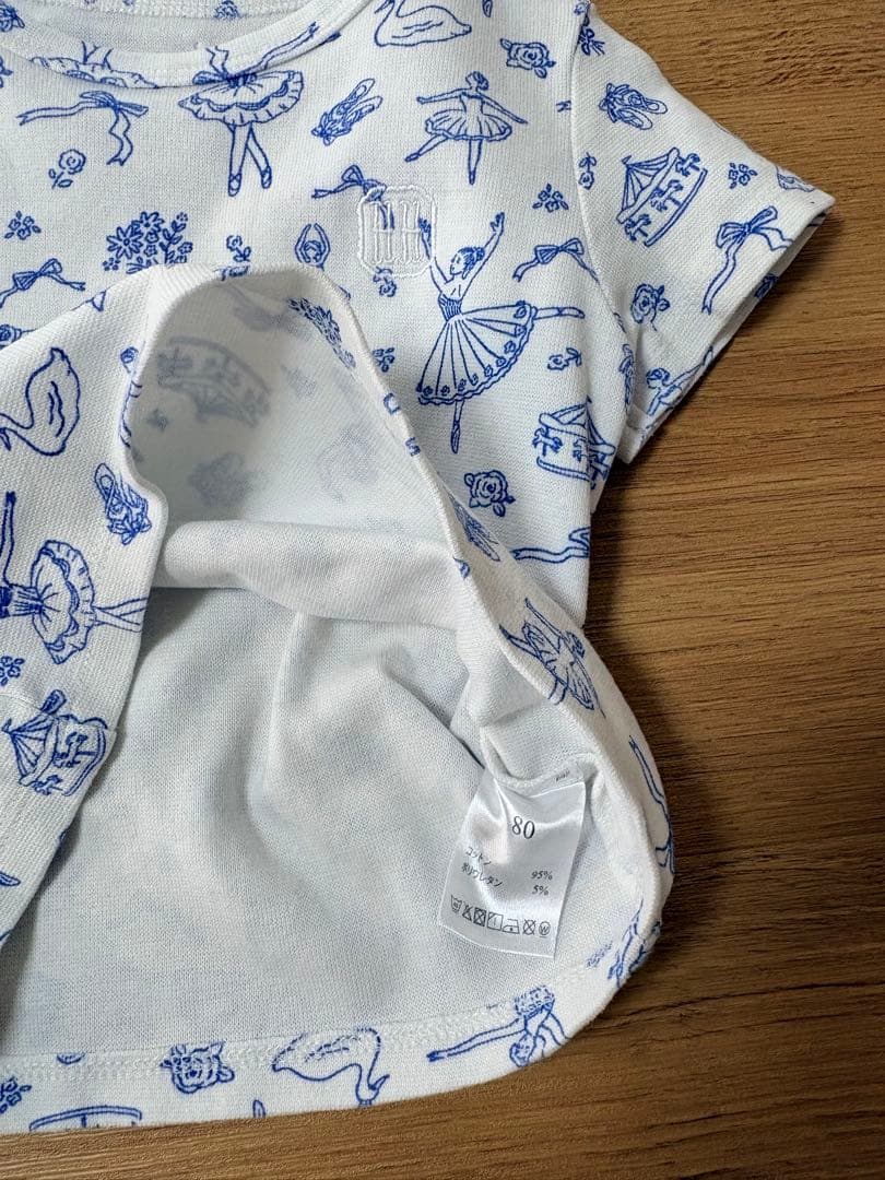 house on the hill バレリーナTシャツ　80