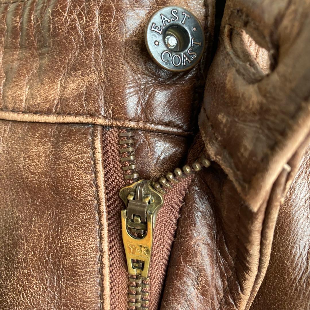 【✨本革】odin レザーパンツ 31 ブーツカット ブラウン