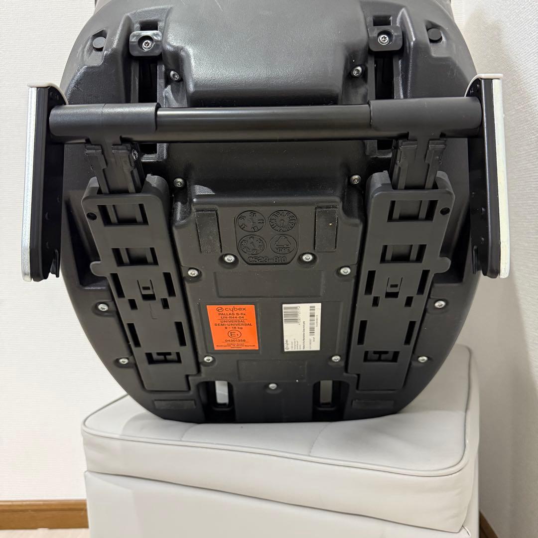 【美品】cybex サイベックス パラスSフィックス マンハッタングレー
