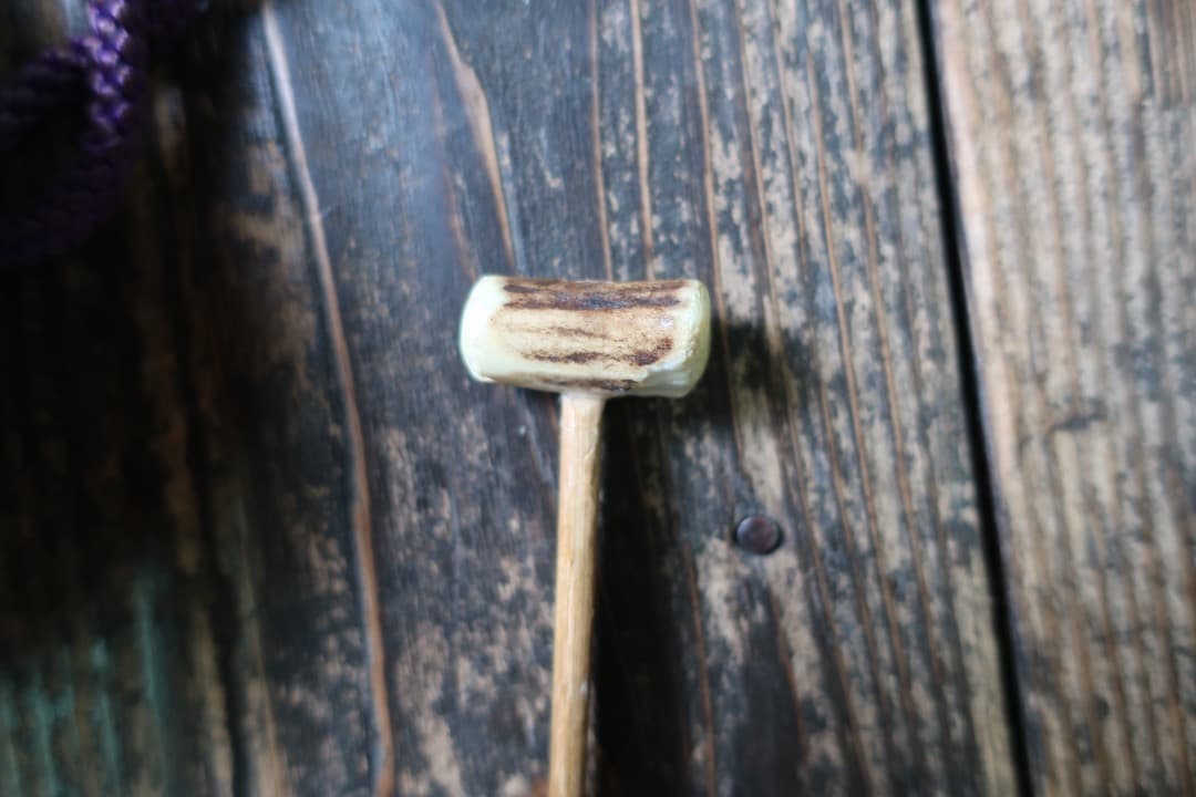 当り鉦 5寸 撞木付き チャンチキ スリ鉦 当り鉦 与助 直径13.5cm