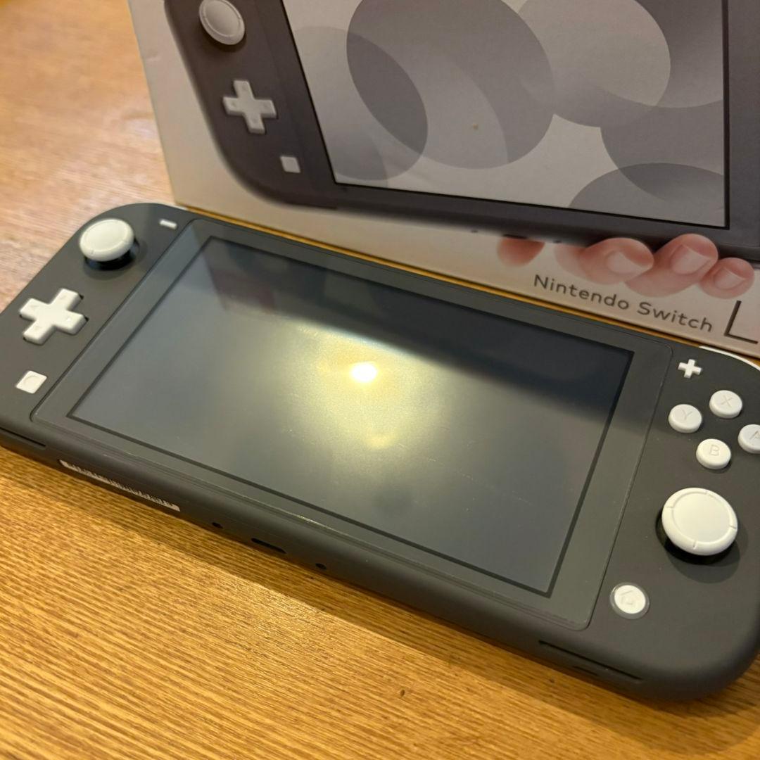 Nintendo Switch Lite グレー ACアダプター・外箱付き