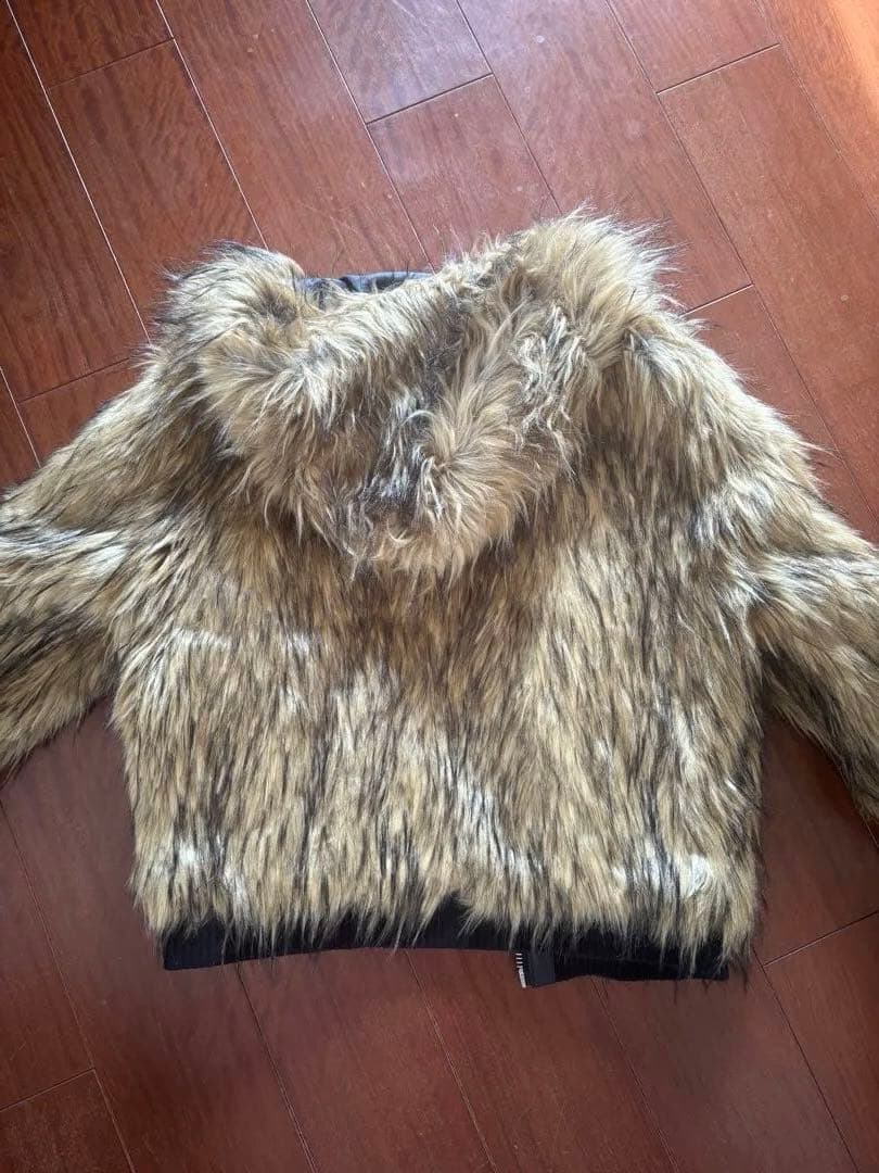 JADED LONDON フェイクファー　フーディ　ジャケット　美品