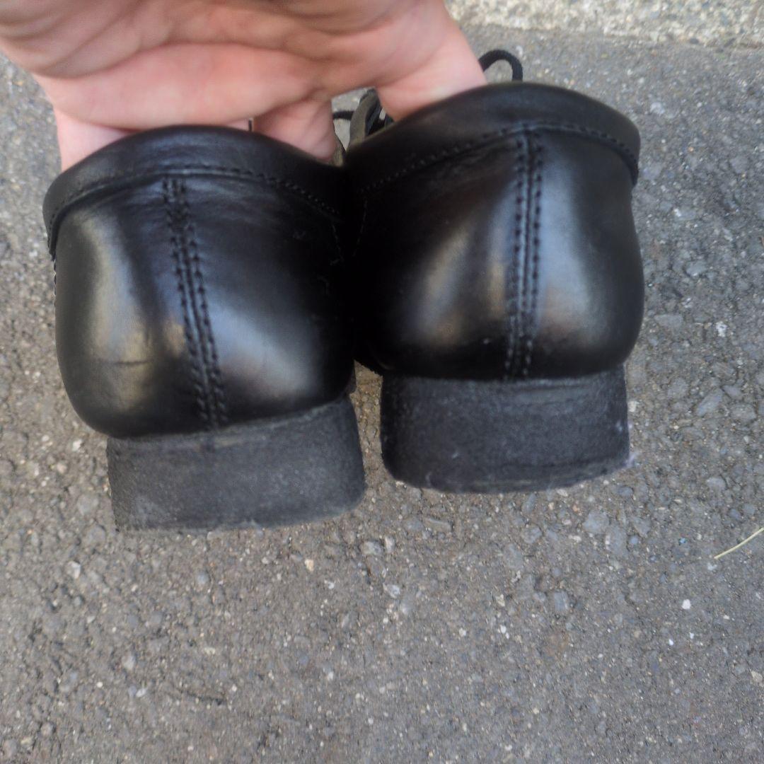 あ*あ様 クラークス オリジナルズ　ワラビー　BLACKレザー