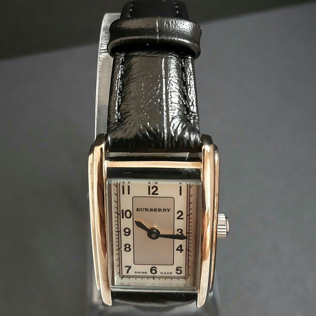 最終価格 BURBERRY バーバリー レディース腕時計 12100L スクエア