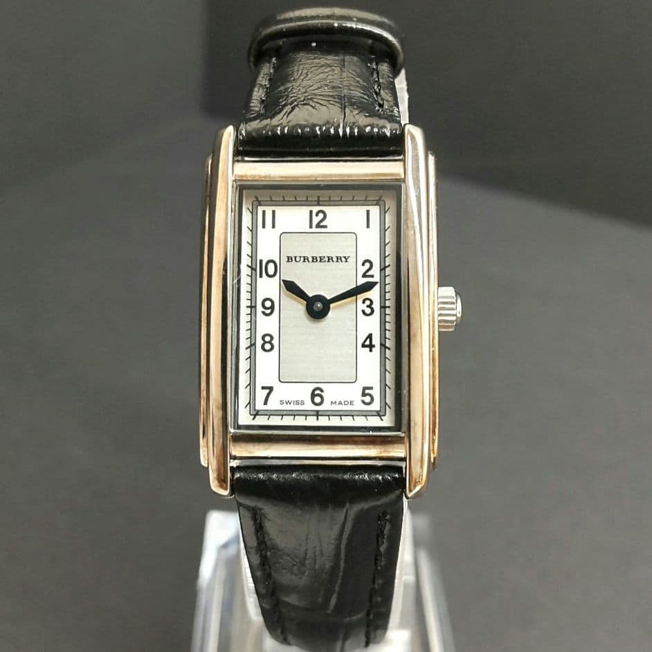 最終価格 BURBERRY バーバリー レディース腕時計 12100L スクエア