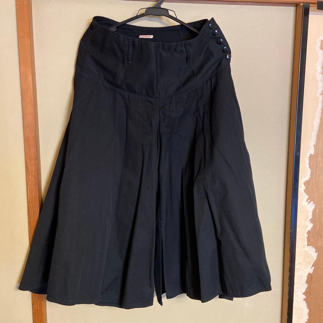 KAPITAL黒ワイドパンツ