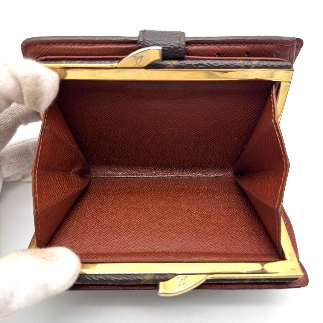 美品✨ルイヴィトン　モノグラム　ヴィエノワ　折り財布　wallet　財布