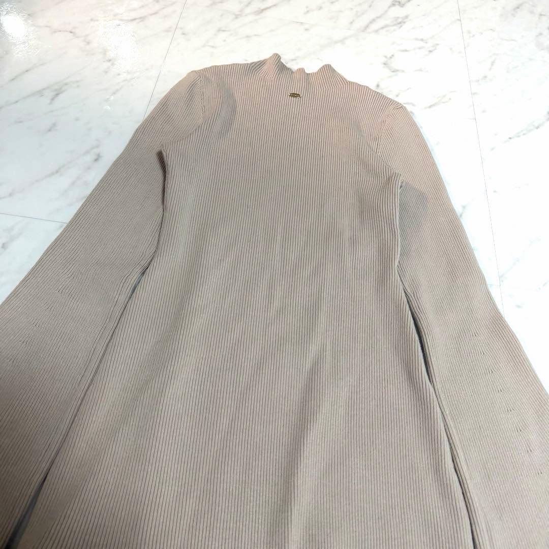 【美品】2024✨完売品 アニュアンス ドッキングニットワンピース 美シルエット