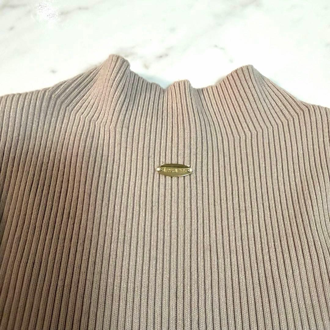 【美品】2024✨完売品 アニュアンス ドッキングニットワンピース 美シルエット