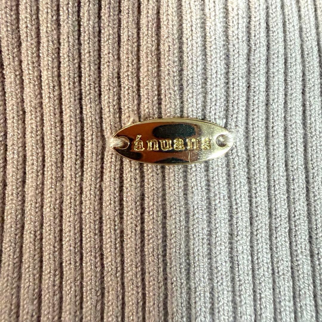 【美品】2024✨完売品 アニュアンス ドッキングニットワンピース 美シルエット