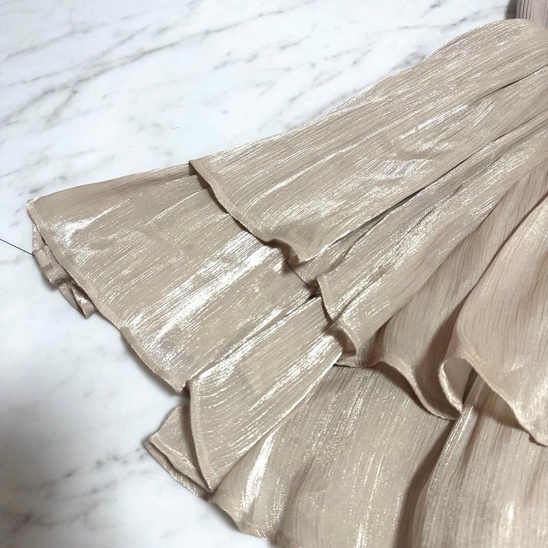 【美品】2024✨完売品 アニュアンス ドッキングニットワンピース 美シルエット