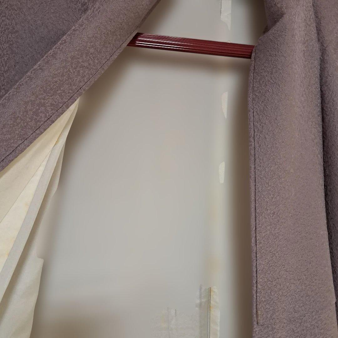 まあちゃん　紋付色無地　裄68+袋帯(付け帯加工)+バイヤス半衿+帯締め