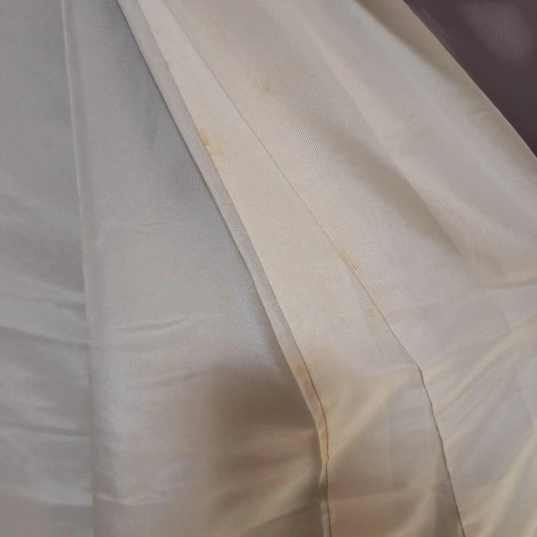 まあちゃん　紋付色無地　裄68+袋帯(付け帯加工)+バイヤス半衿+帯締め