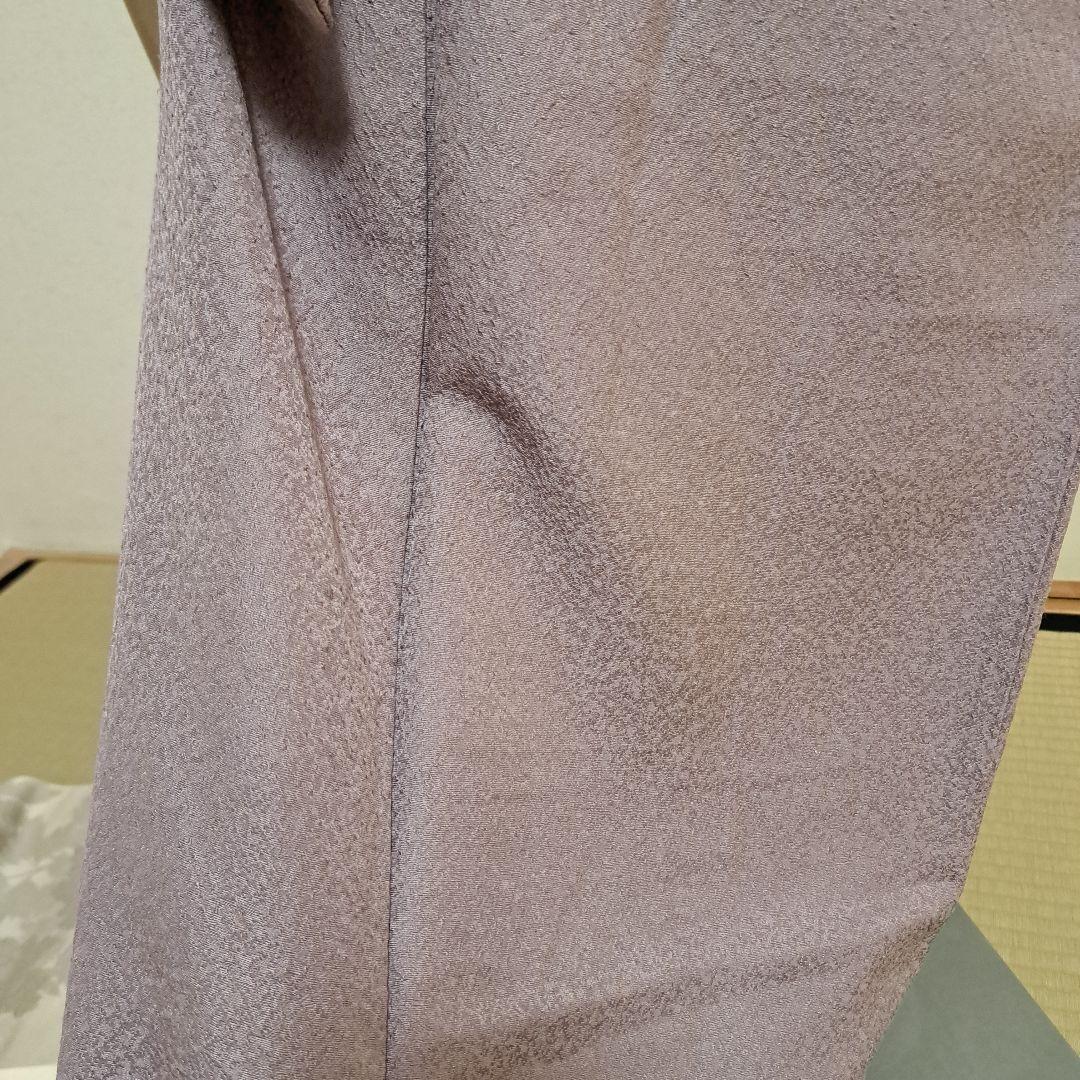 まあちゃん　紋付色無地　裄68+袋帯(付け帯加工)+バイヤス半衿+帯締め