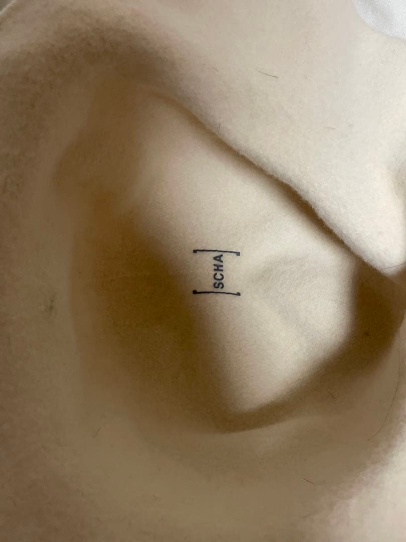 SCHA バケットハット ホワイト