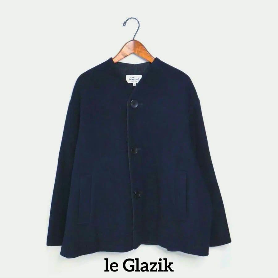 Le glazik(ル グラジック)ウールリバー ジャケット36定価44000円