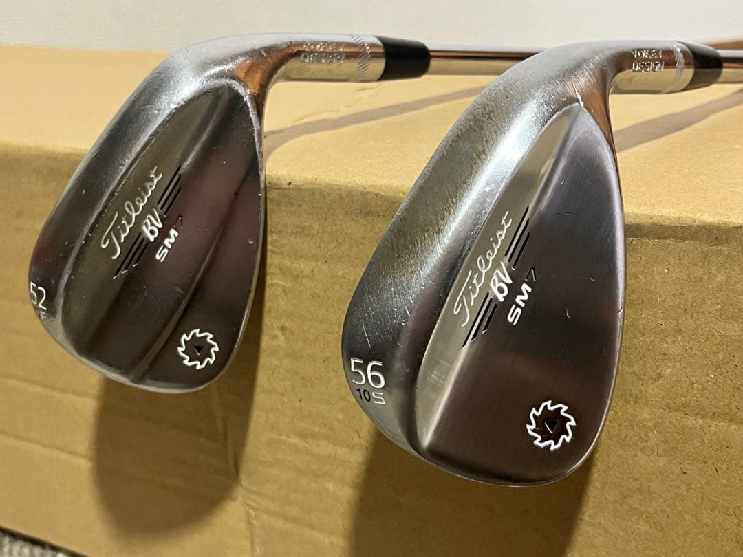 ボーケイウェッジ SM7 52°F 56°S ダイナミックゴールド 2本セット