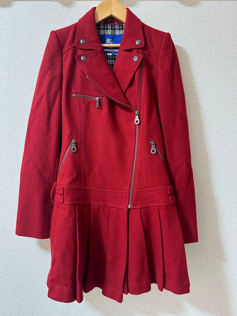 Burberry ブルーレーベル　ミニタリースクールコート