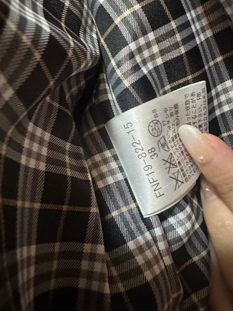 Burberry ブルーレーベル　ミニタリースクールコート