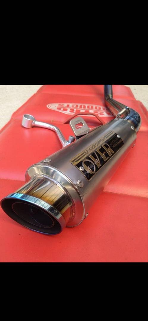 モンキー125 オーバーレーシングマフラー