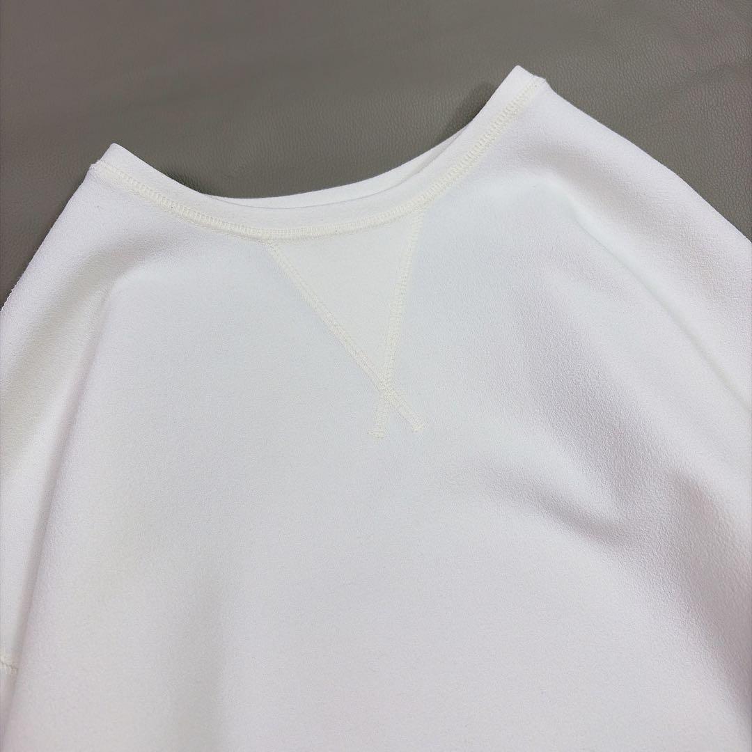 Whim Gazette ウィムガゼット　Vガゼットプルオーバー　ホワイト36