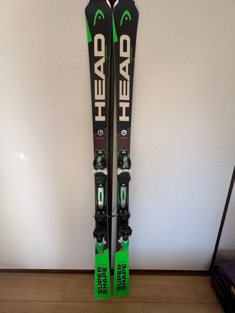 HEAD SUPER SHAPE 170cm ビンディング付き