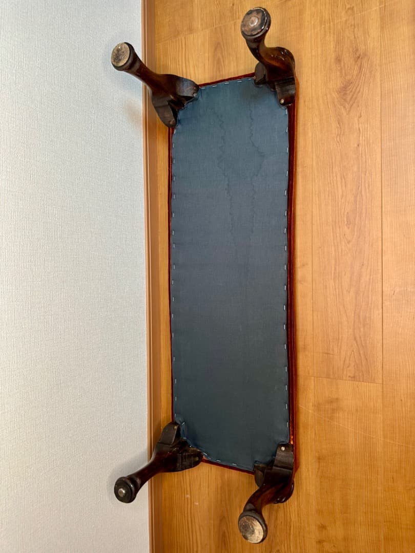 イギリス アンティーク フットスツール オットマン